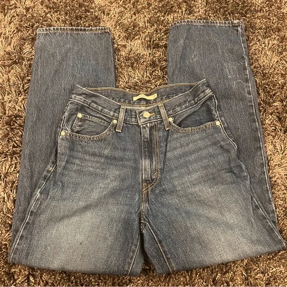 🌺LEVIS WOMEN’S 94 BAGGY JEANS SIZE 27/4🌺 - Picture 2 of 6